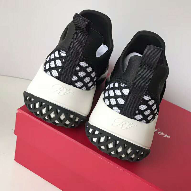 Roger Vivier Women Shoes Viv’ Run Sneakers 75mm Heel-Black - image 9
