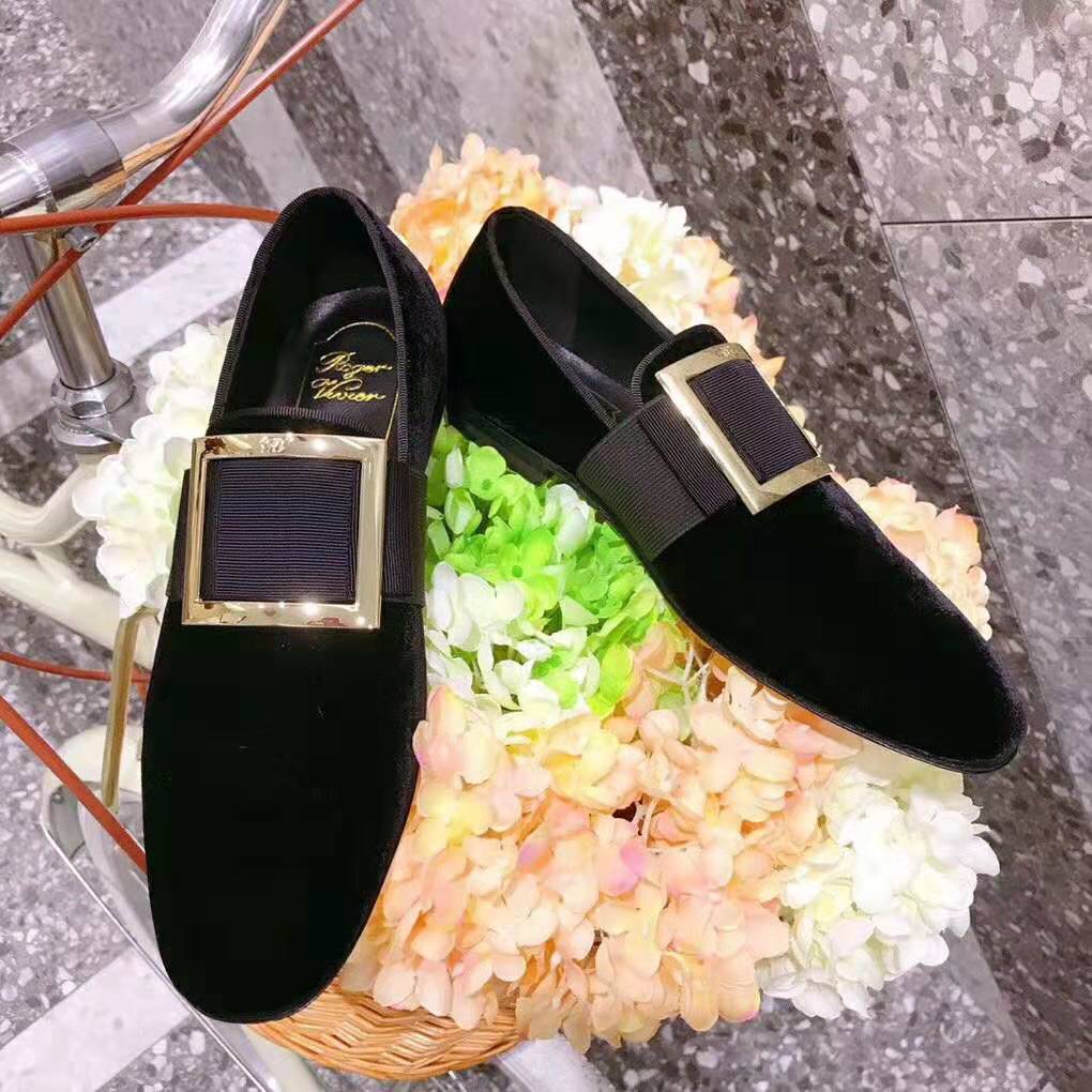 Roger Vivier Women Tuxedo Loafers-Black - image 4