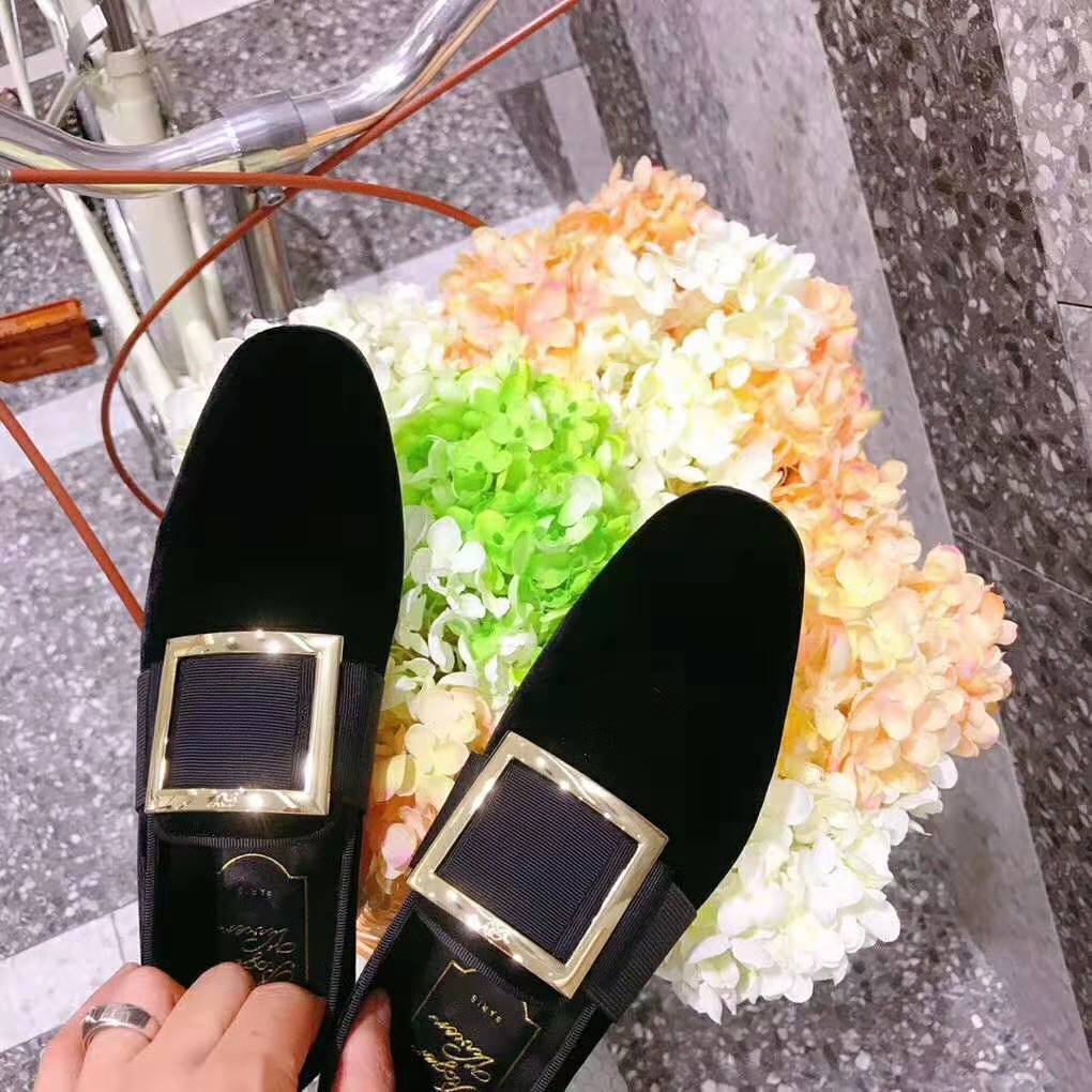 Roger Vivier Women Tuxedo Loafers-Black - image 9