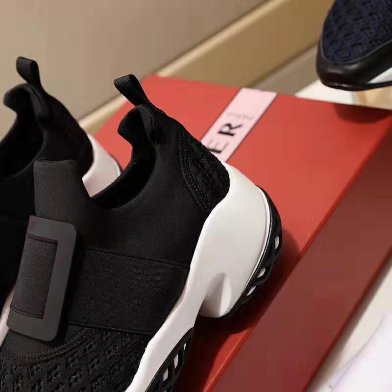 Roger Vivier Women Viv’ Run Sneakers-Black - image 4