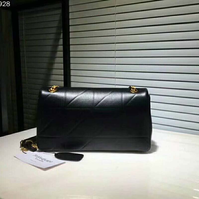 Saint Laurent YSL Medium Jamie Bag in Patchwork Leather-Black - image 6