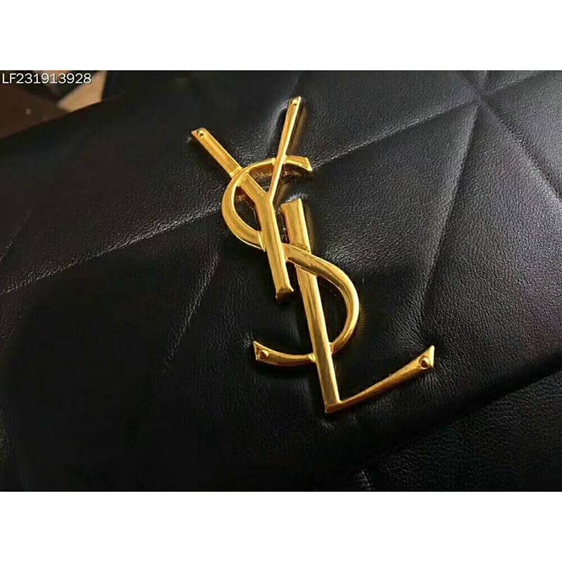 Saint Laurent YSL Medium Jamie Bag in Patchwork Leather-Black - image 7