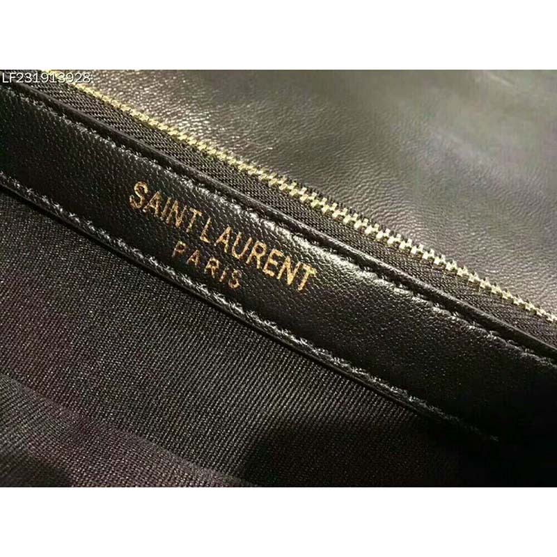 Saint Laurent YSL Medium Jamie Bag in Patchwork Leather-Black - image 10