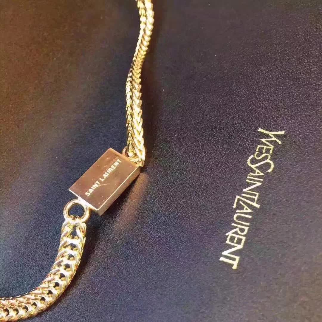 Saint Laurent YSL Medium Kate Tassel Chain Bag Calfskin Leather-Black - image 9