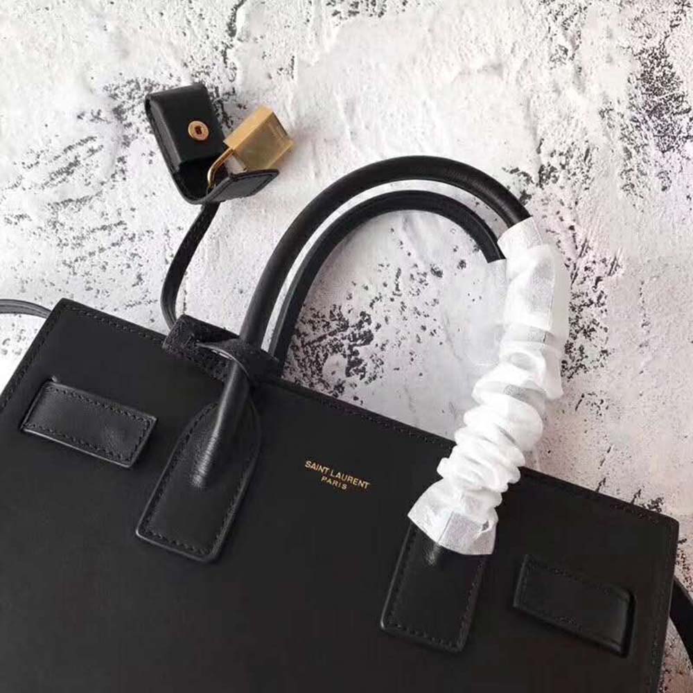 Saint Laurent YSL Women Classic Sac De Jour Baby Smooth-Black - image 7