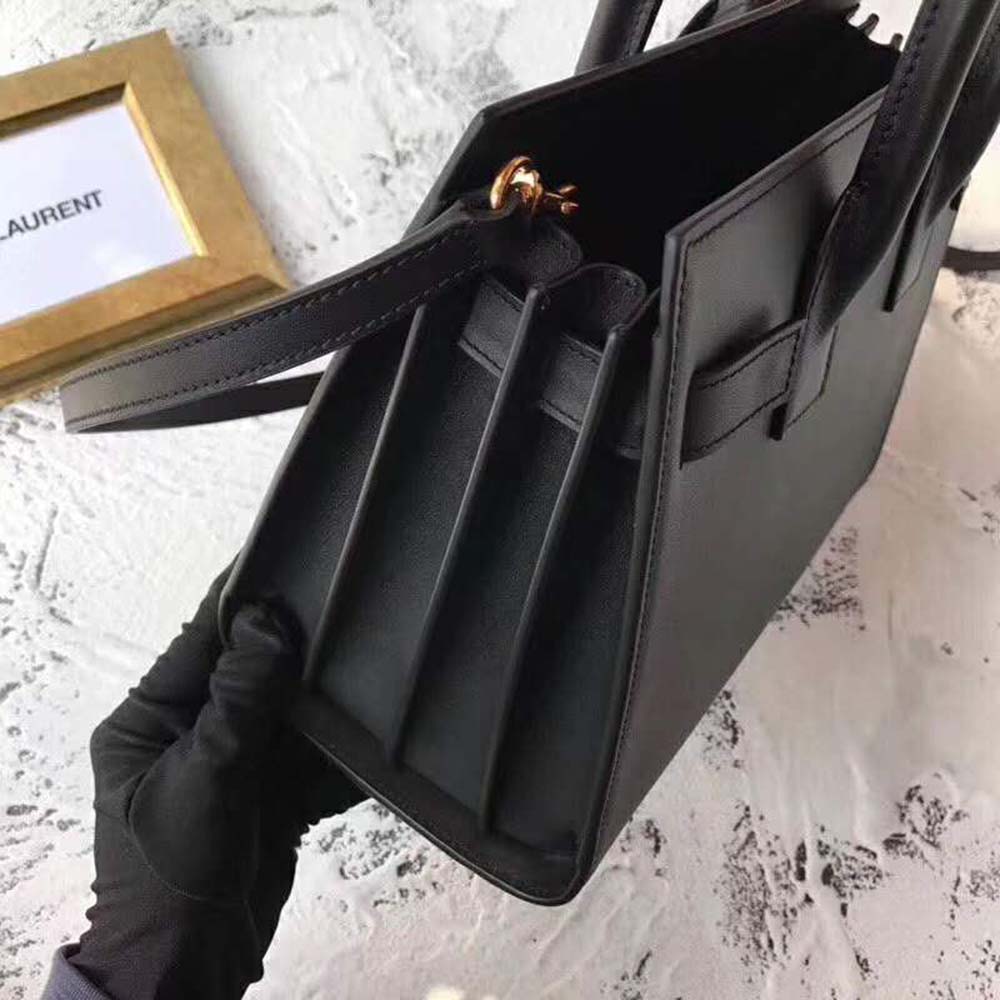 Saint Laurent YSL Women Classic Sac De Jour Baby Smooth-Black - image 5