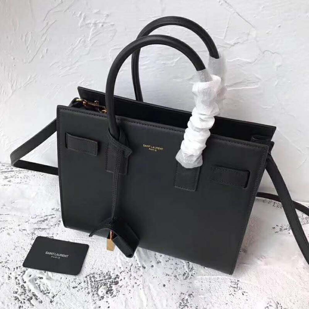 Saint Laurent YSL Women Classic Sac De Jour Baby Smooth-Black - image 4