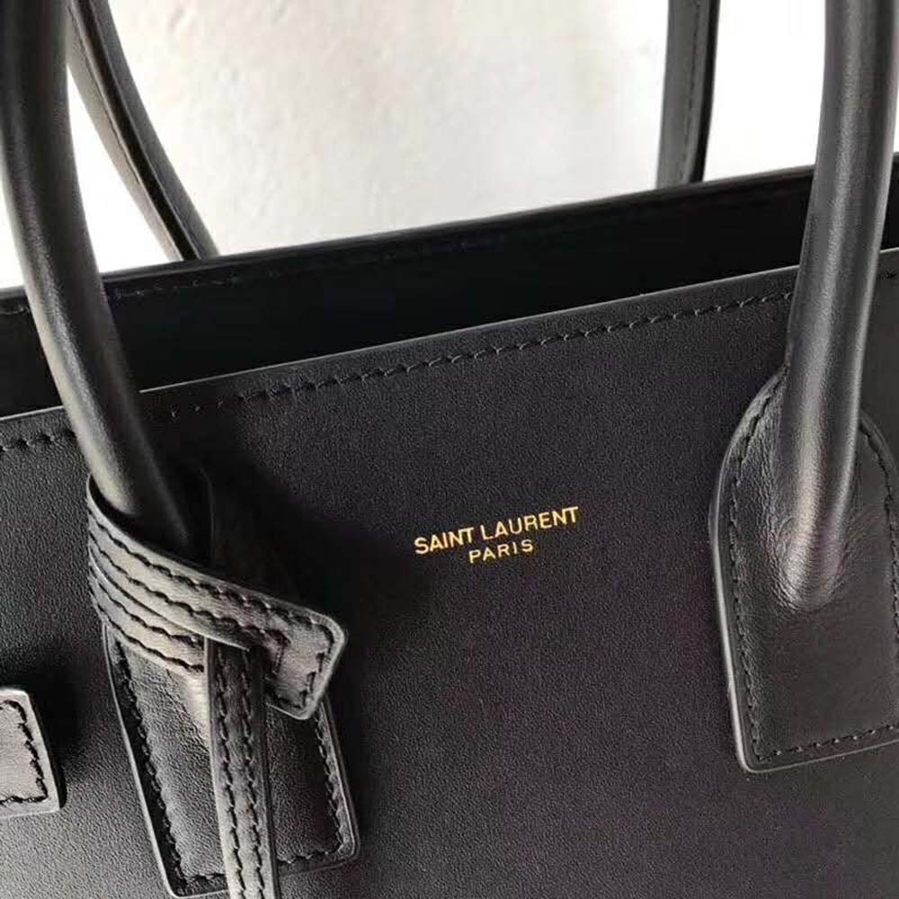 Saint Laurent YSL Women Classic Sac De Jour Baby Smooth-Black - image 9