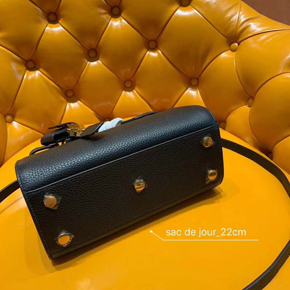 Saint Laurent YSL Women Classic Sac De Jour Nano Grained-Black - image 6