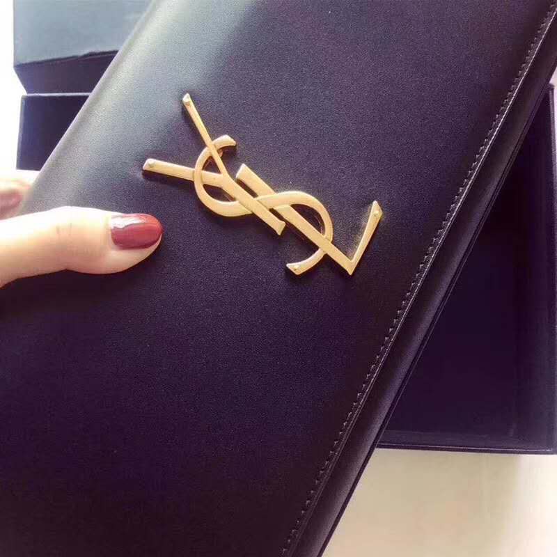 Saint Laurent YSL Women Kate Clutch Grain De Poudre Embossed - image 9