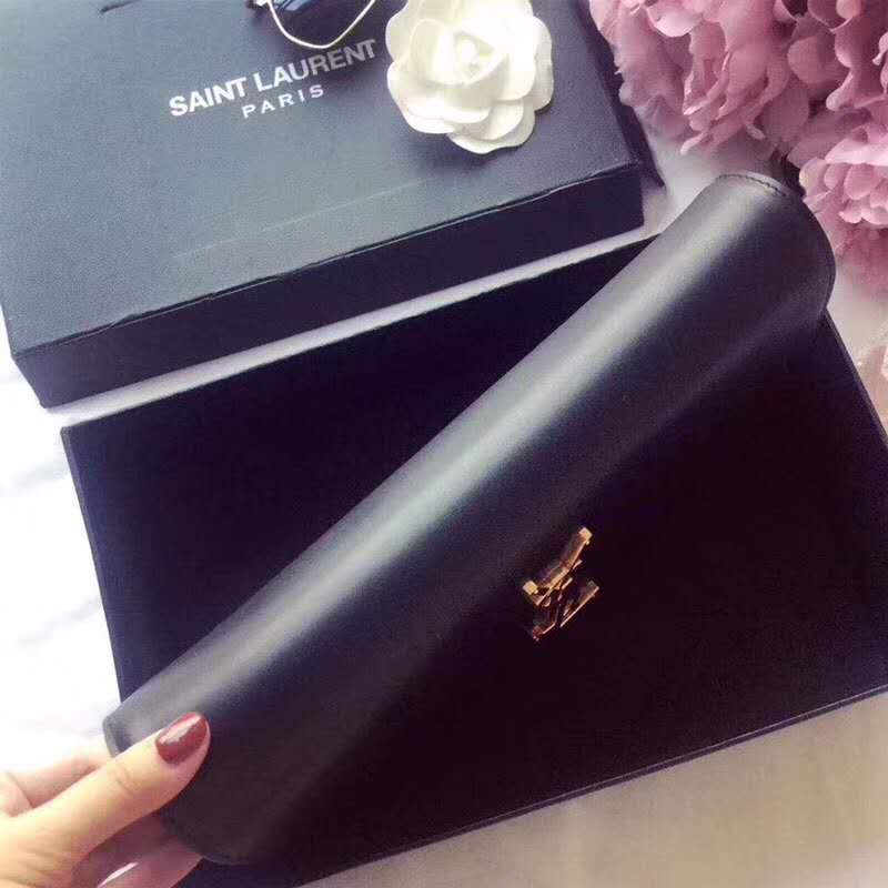 Saint Laurent YSL Women Kate Clutch Grain De Poudre Embossed - image 7