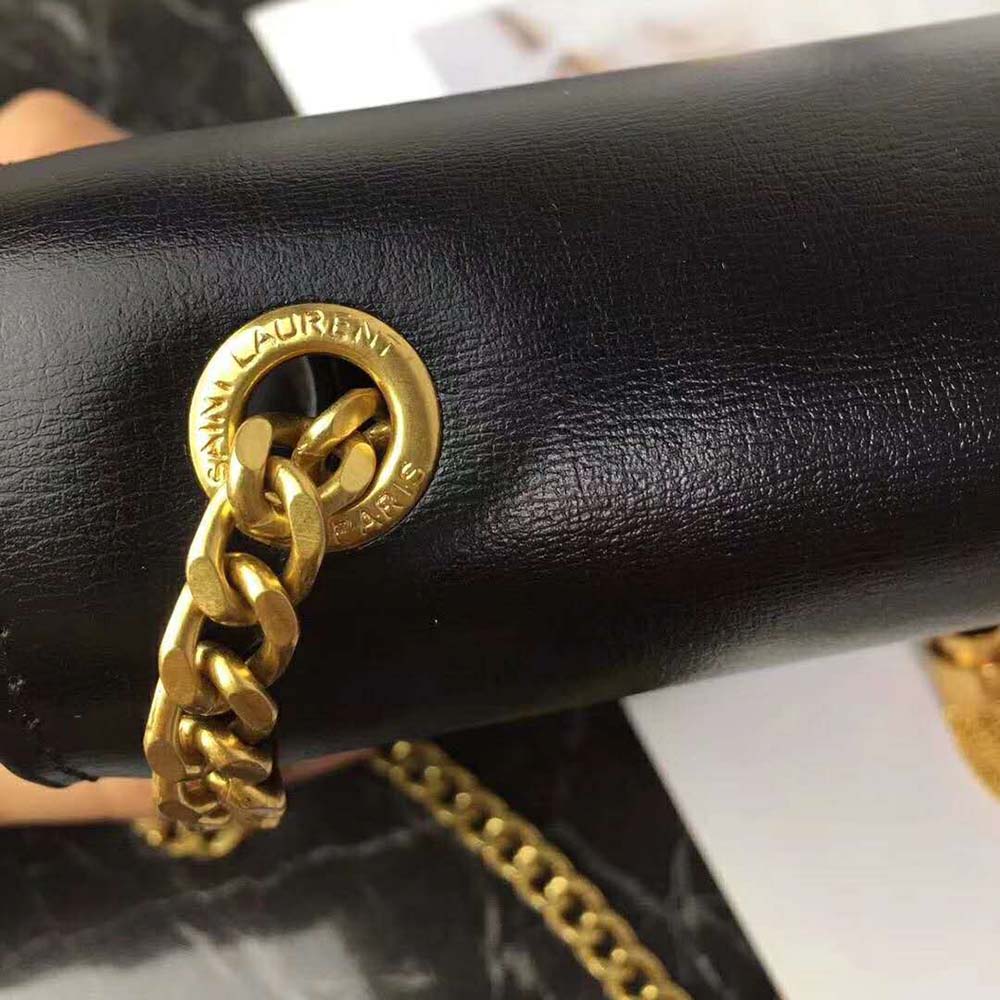 Saint Laurent YSL Women Kate Medium Tassel Smooth Leather-Black - image 10