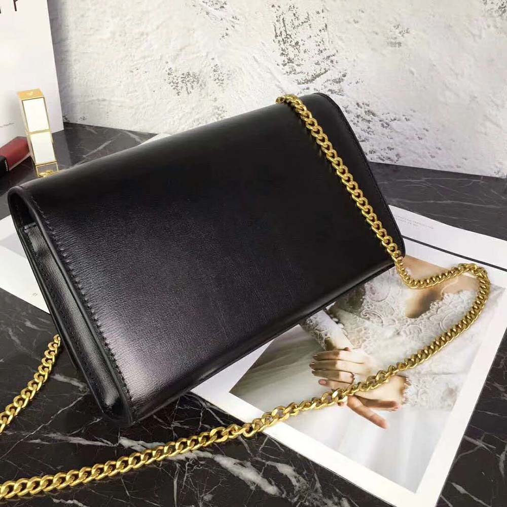 Saint Laurent YSL Women Kate Medium Tassel Smooth Leather-Black - image 7