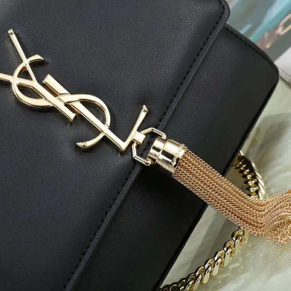 Saint Laurent YSL Women Kate Tassel Chain Wallet Smooth Leather - image 6