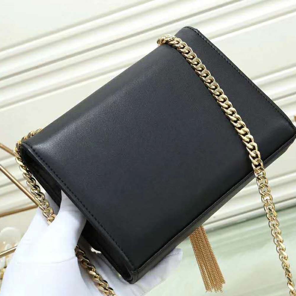 Saint Laurent YSL Women Kate Tassel Chain Wallet Smooth Leather - image 5