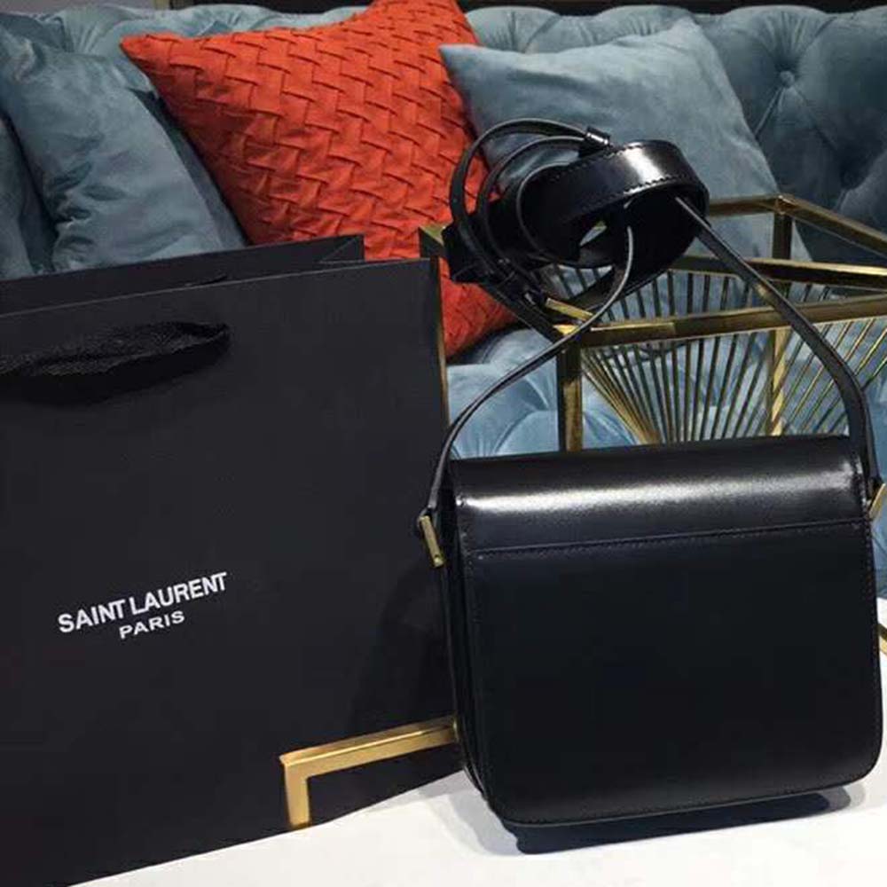 Saint Laurent YSL Women Le 61 Small Saddle Bag Smooth - image 6