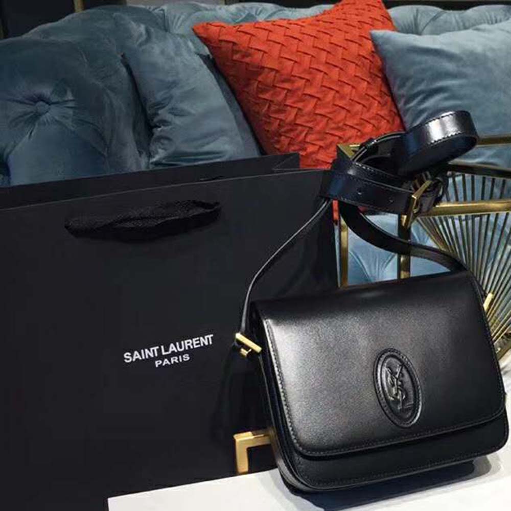 Saint Laurent YSL Women Le 61 Small Saddle Bag Smooth - image 4