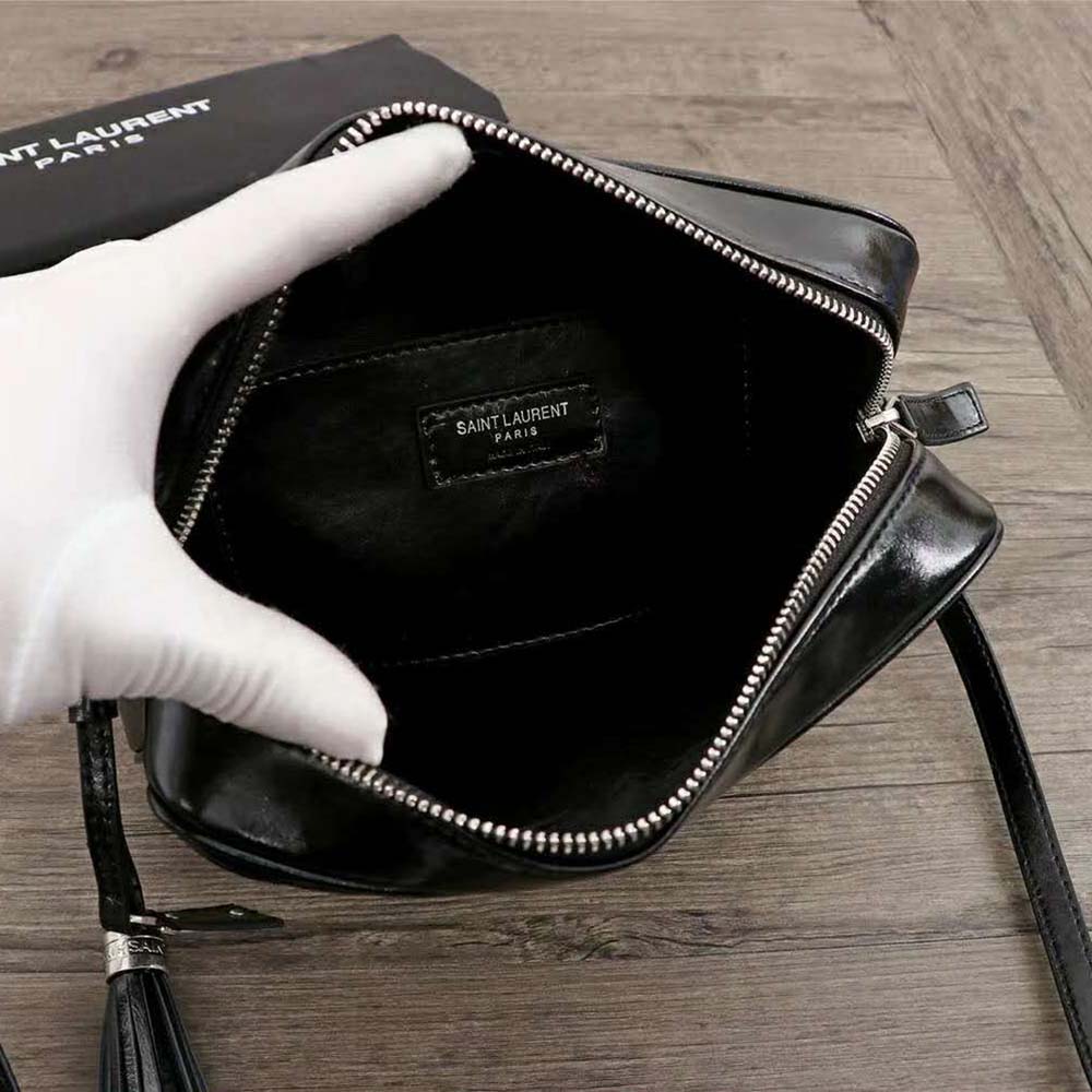 Saint Laurent YSL Women Lou Camera Bag Matelasse Leather-Silver - image 9