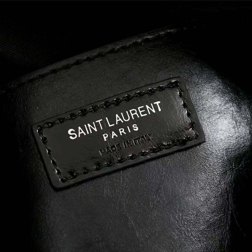 Saint Laurent YSL Women Lou Camera Bag Matelasse Leather-Silver - image 10