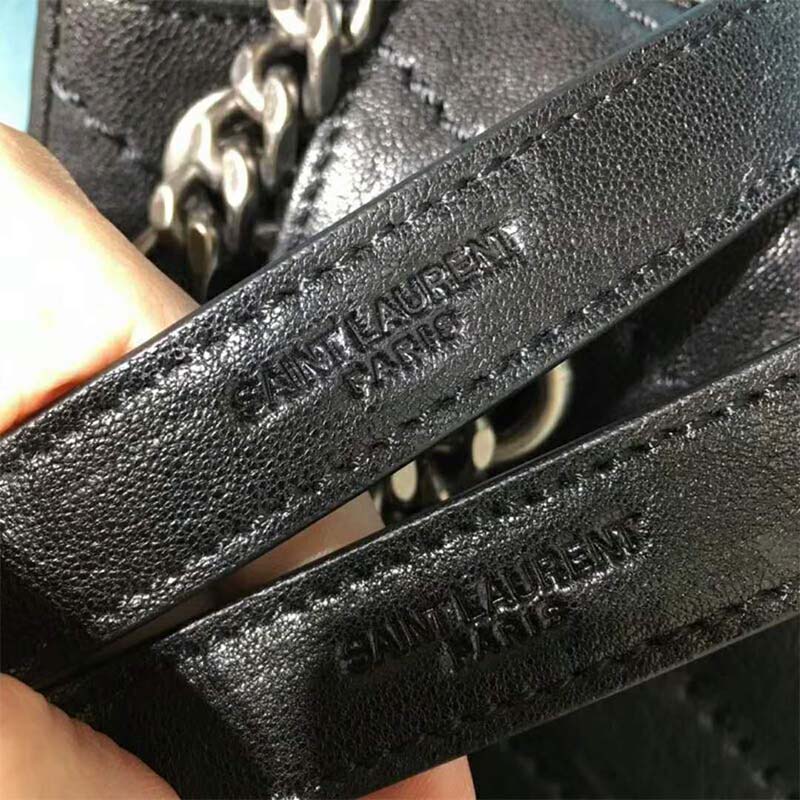 Saint Laurent YSL Women Medium Nolita Bag Vintage Leather-Black - image 7