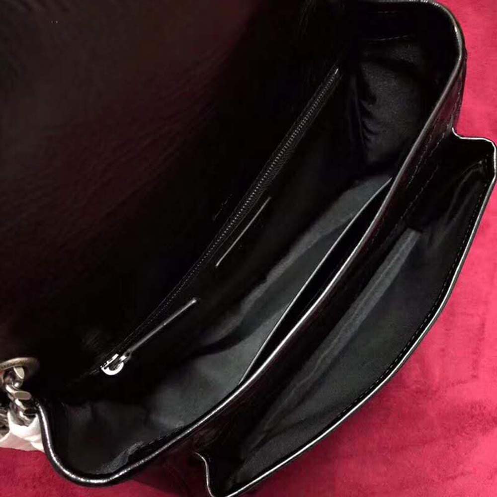 Saint Laurent YSL Women Niki Large in Vintage Leather-Black - image 8