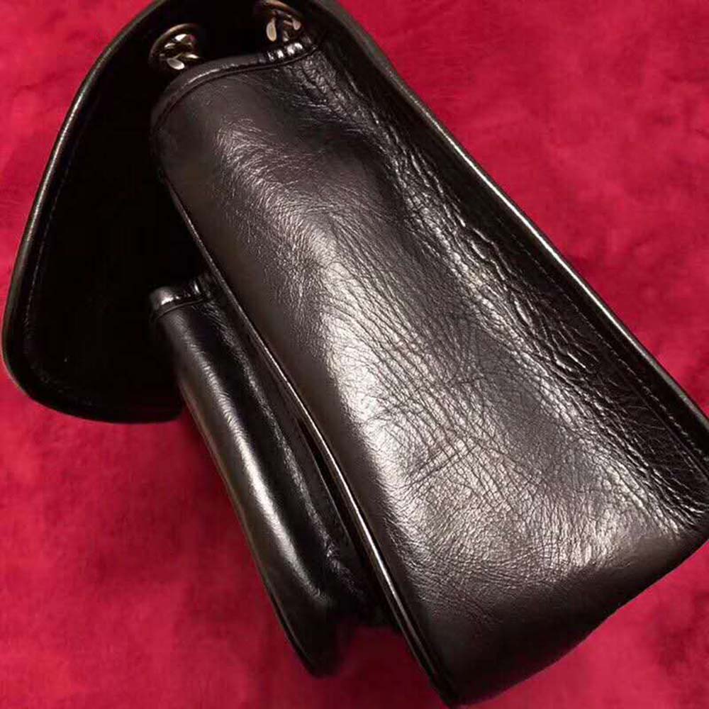 Saint Laurent YSL Women Niki Large in Vintage Leather-Black - image 6