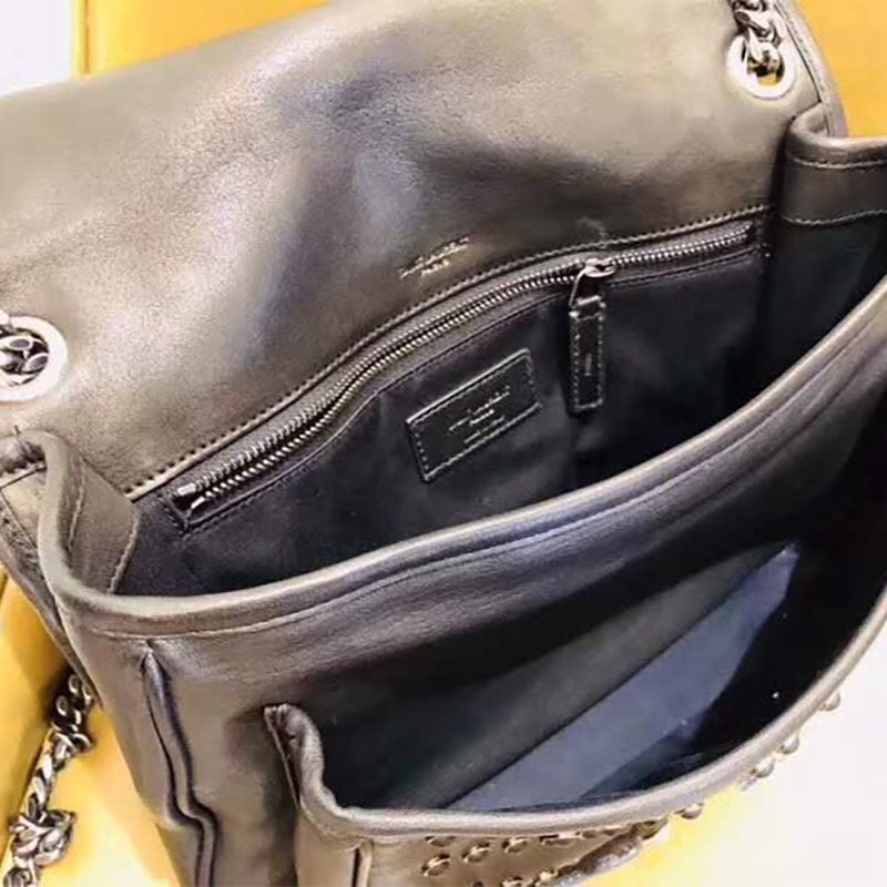 Saint Laurent YSL Women Niki Medium Vintage Leather All Over Studs - image 6