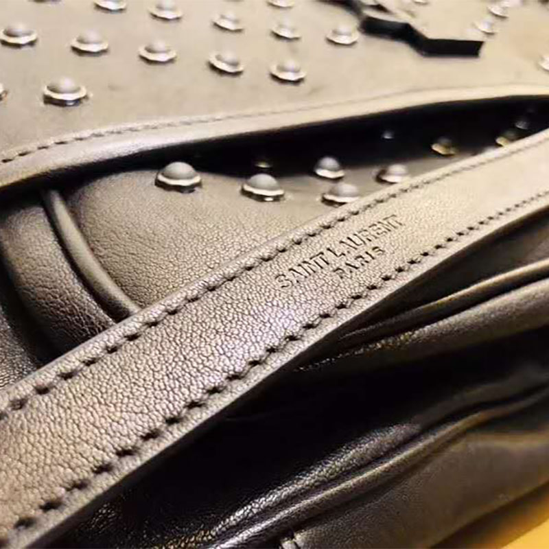 Saint Laurent YSL Women Niki Medium Vintage Leather All Over Studs - image 9