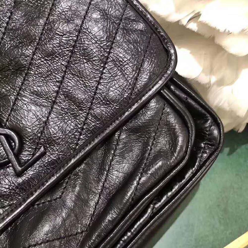 Saint Laurent YSL Women Niki Medium in Vintage Leather - image 9