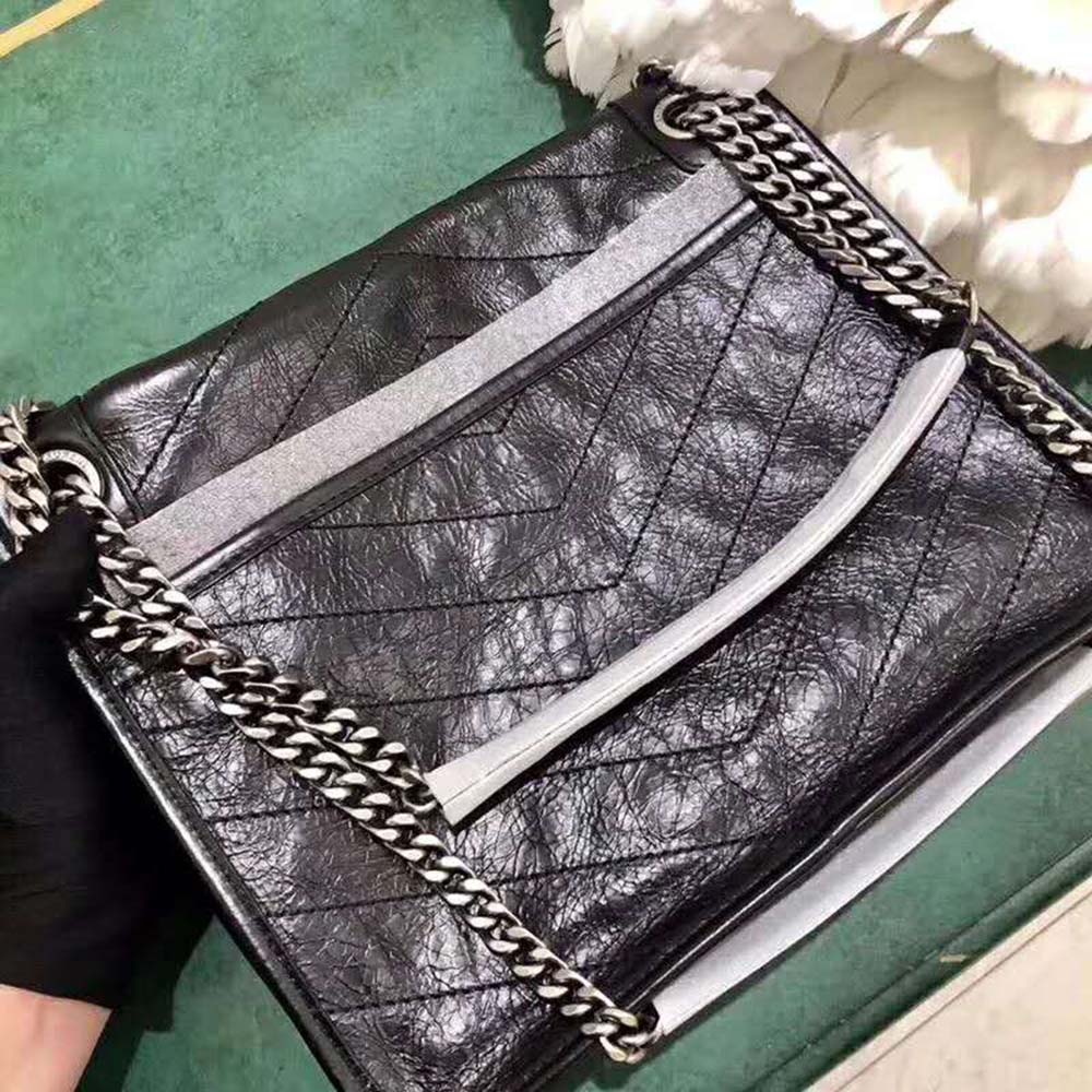 Saint Laurent YSL Women Niki Medium in Vintage Leather - image 4