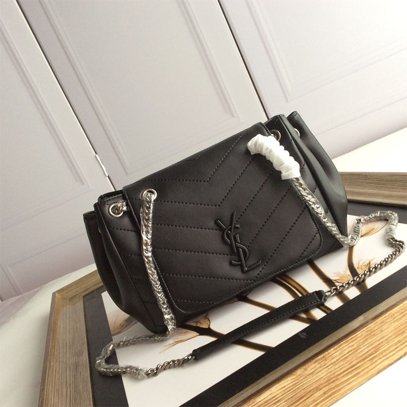 Saint Laurent YSL Women Nolita Small Bag Vintage Leather-Black - image 5