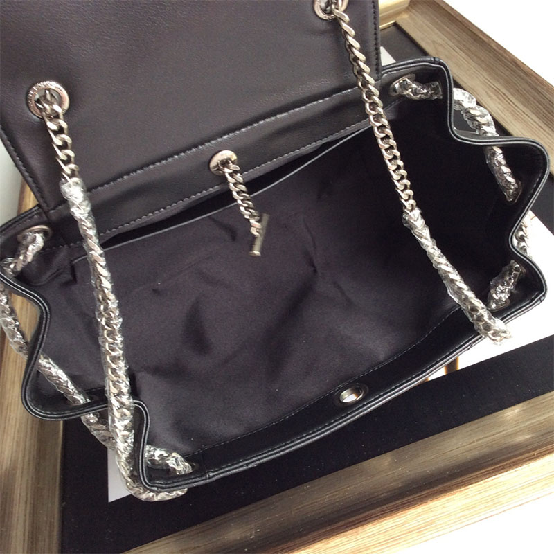 Saint Laurent YSL Women Small Nolita Bag Vintage Leather-Black - image 7