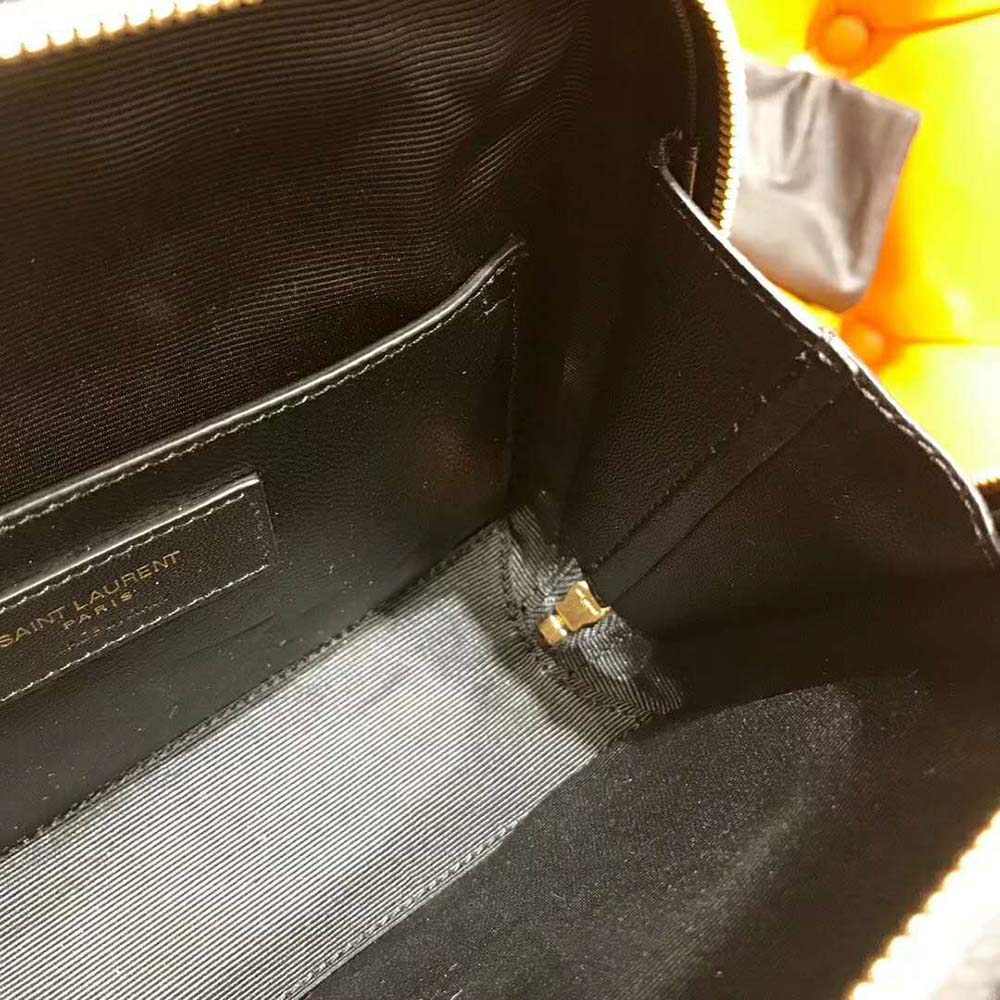 Saint Laurent YSL Women Vicky Camera Bag Quilted Patent-Black - image 10