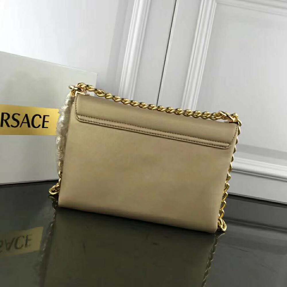 Versace Women Laminated Palazzo Evening Bag - image 4