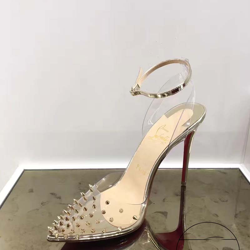 Christian Louboutin Women Shoes Spikoo 100mm Heel - image 4