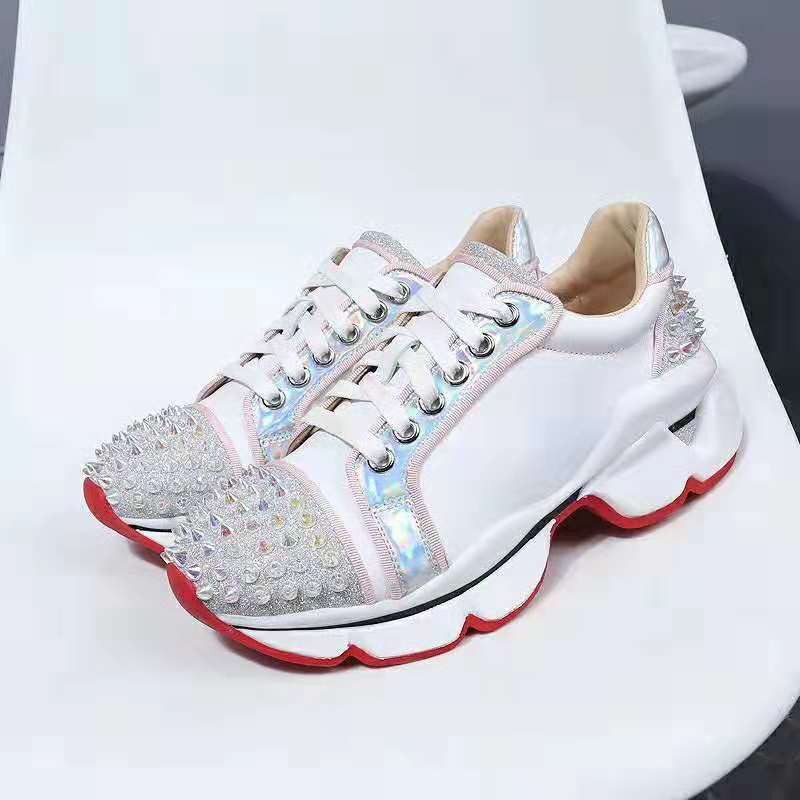 Christian Louboutin Women Shoes Vrs 2018 Sneakers-White - image 7