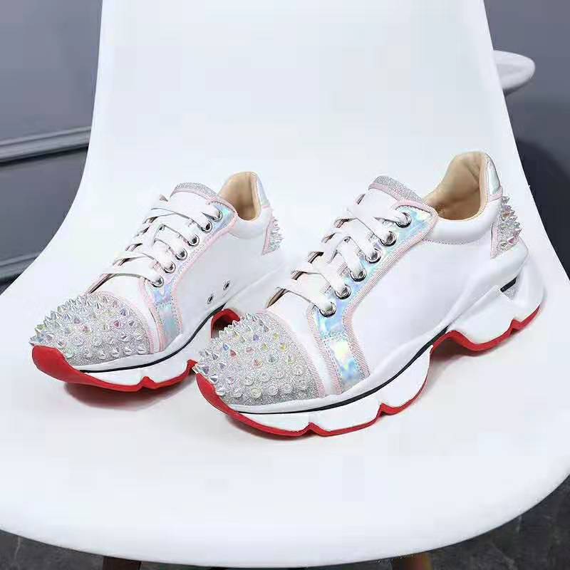 Christian Louboutin Women Shoes Vrs 2018 Sneakers-White - image 6
