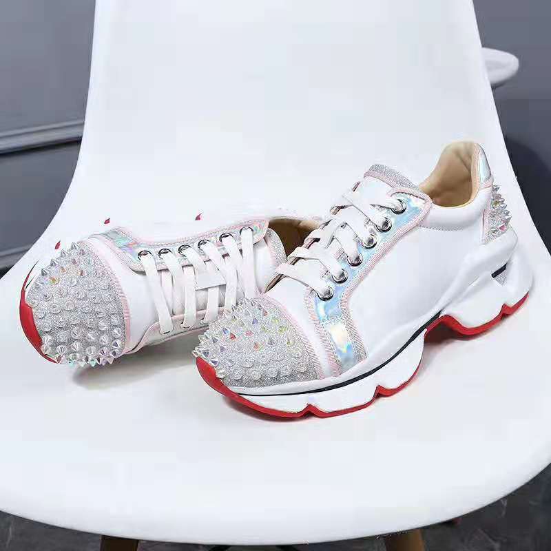 Christian Louboutin Women Shoes Vrs 2018 Sneakers-White - image 5