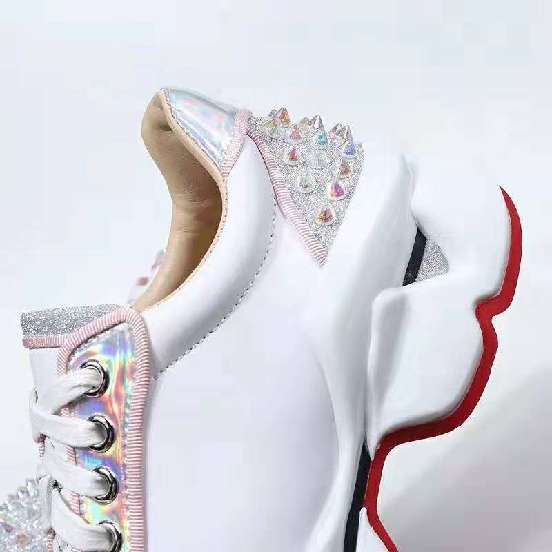 Christian Louboutin Women Shoes Vrs 2018 Sneakers-White - image 9