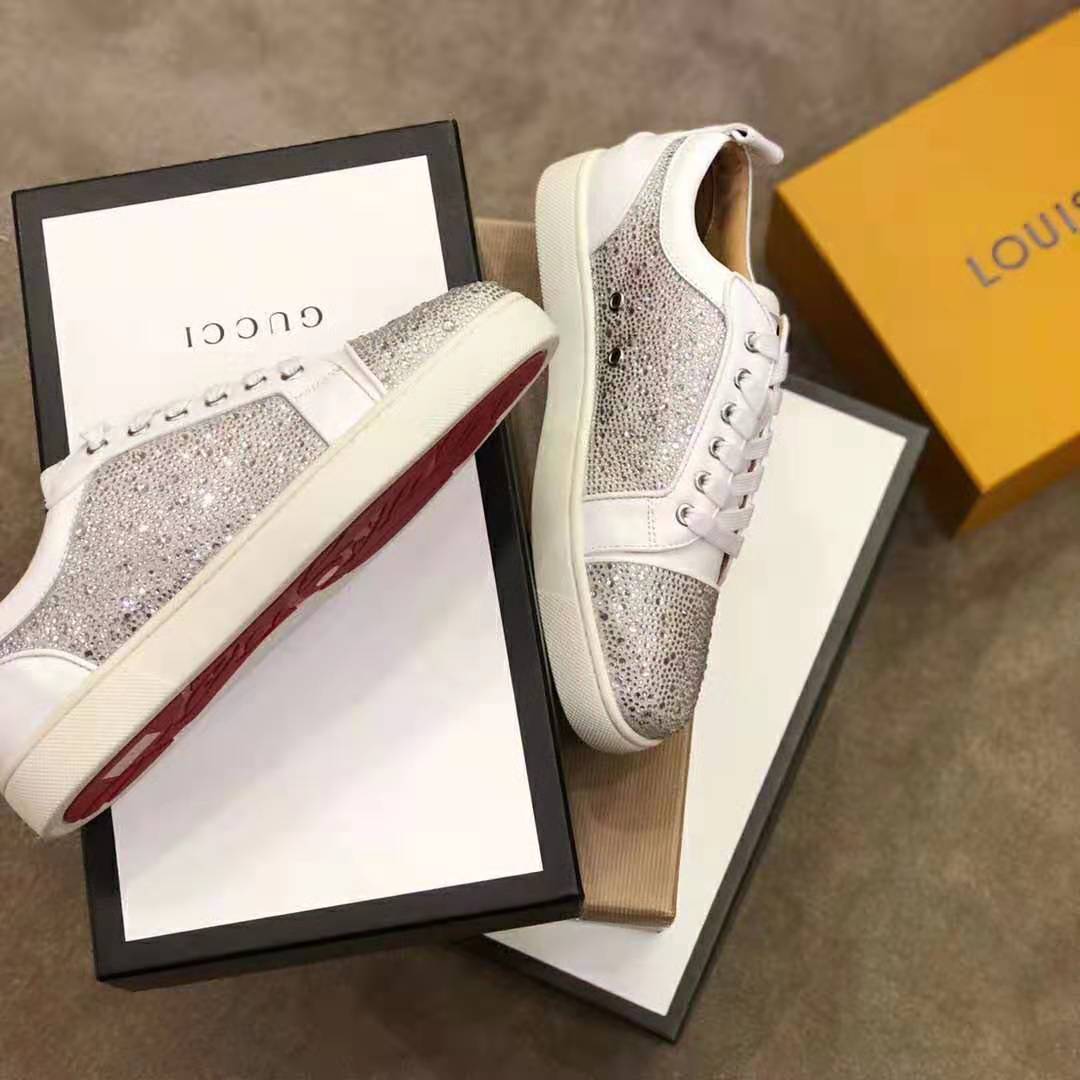 Christian Louboutin Women Vieira Strass-Silver - image 7