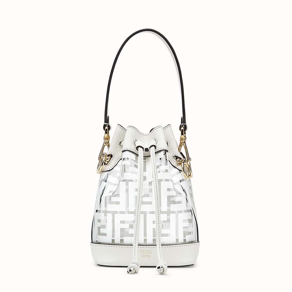 Fendi Women MON TRESOR PU Mini-Bag-White - image 1