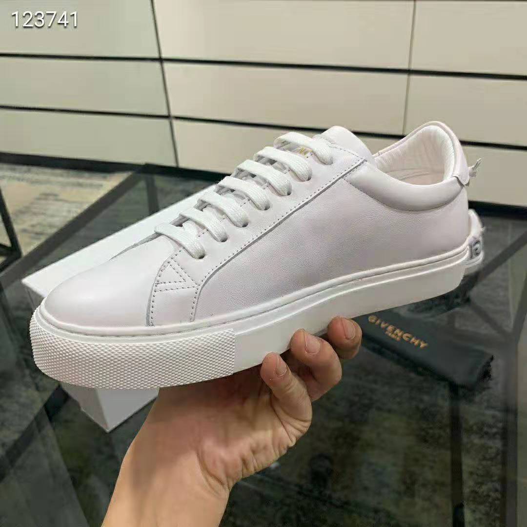 Givenchy Men Givenchy Reverse Sneakers in Leather-White - image 7