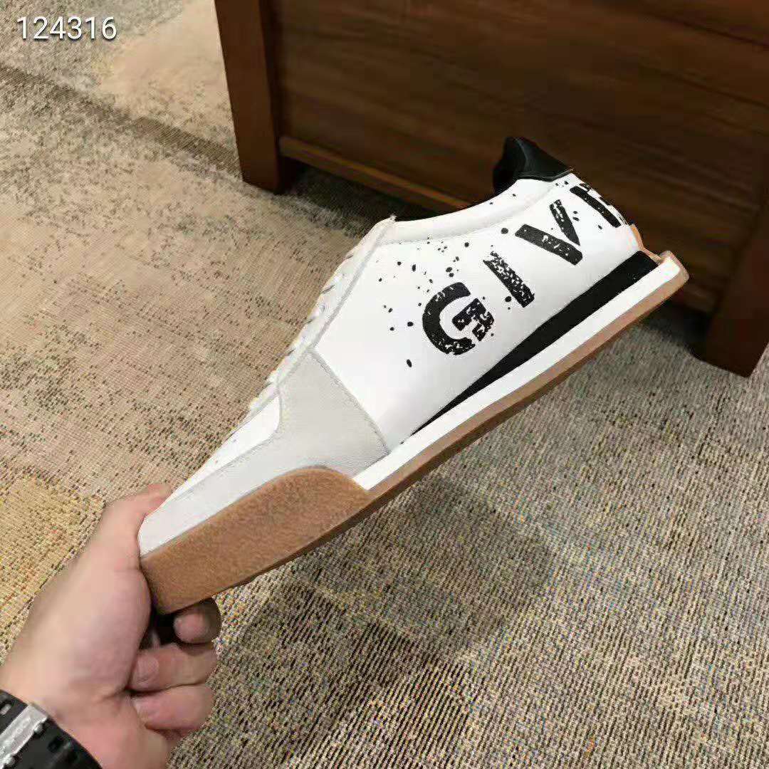 Givenchy Men Low Sneakers in Leather-White - image 8