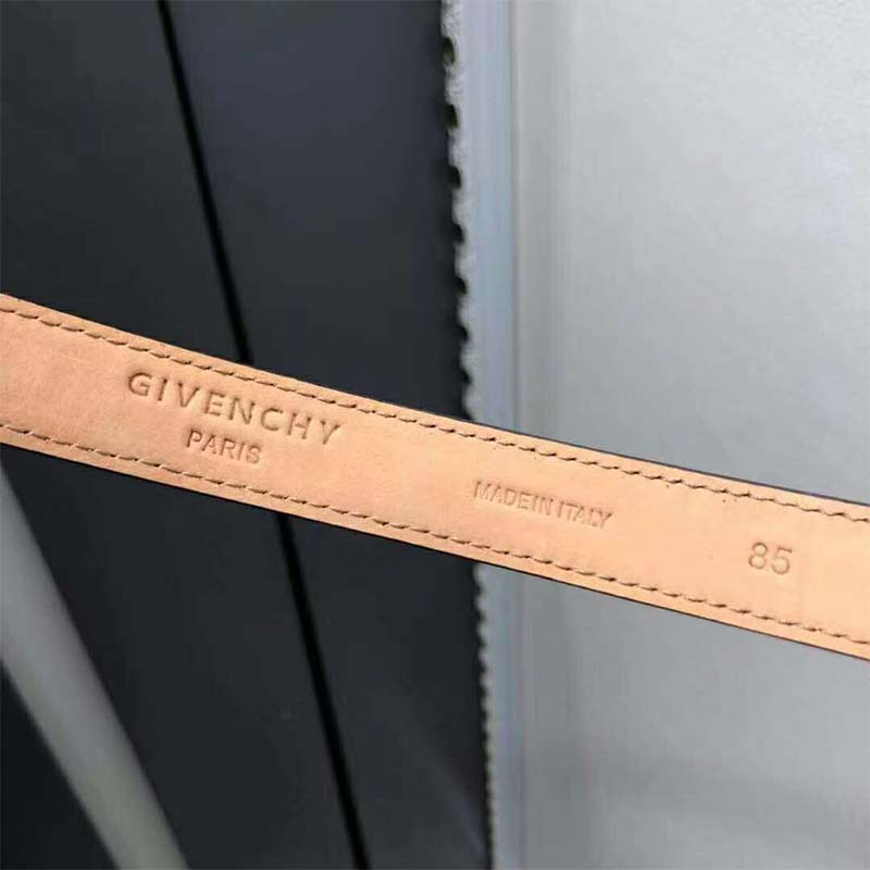 Givenchy Women Double G Belt in Leather-Black - image 4