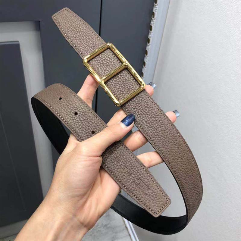Hermes Men Officier Belt Buckle & Reversible Leather Strap 38 mm-Black - image 7