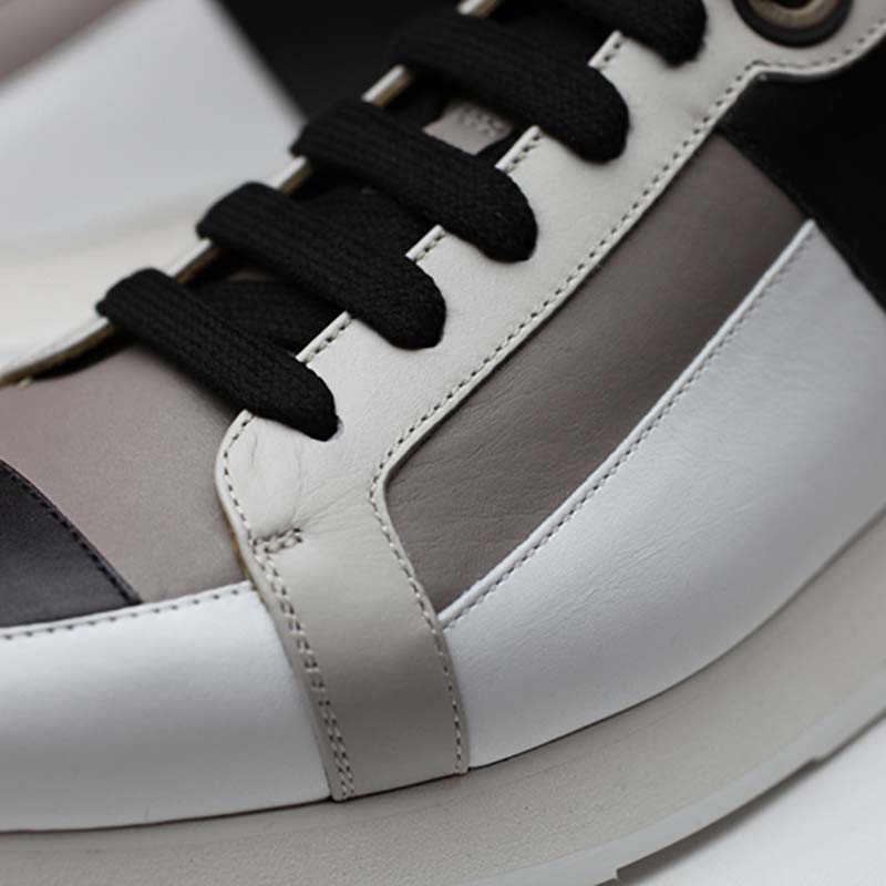 Hermes Men Rebus Sneaker Shoes White - image 7