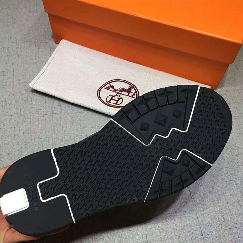Hermes Men Shoes Stadium Sneaker-Black - image 8