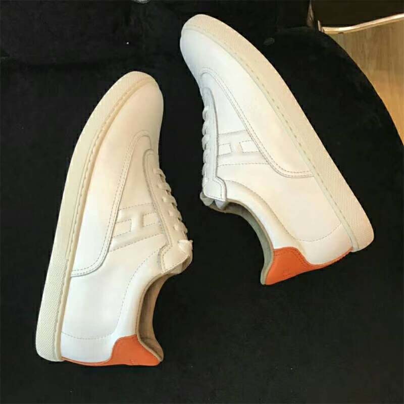 Hermes Unisex Shoes Quicker Sneaker-White - image 5