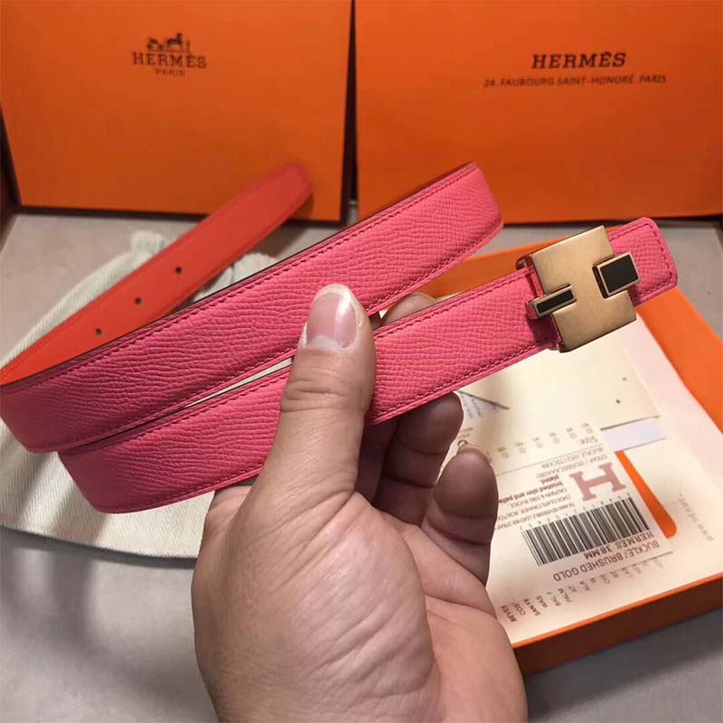 Hermes Women Eileen Buckle & Reversible Leather Strap 24 mm - image 7