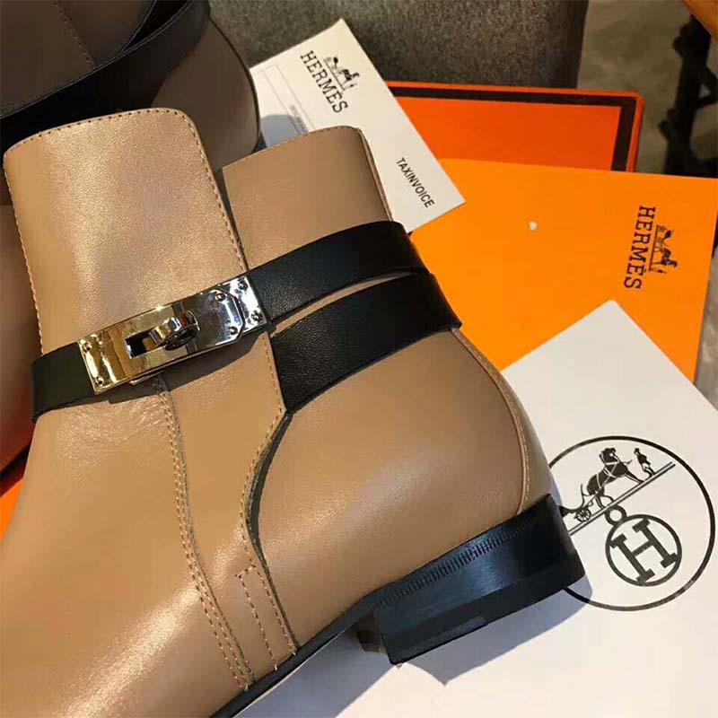 Hermes Women Shoes Neo Ankle Boot-Brown - image 5